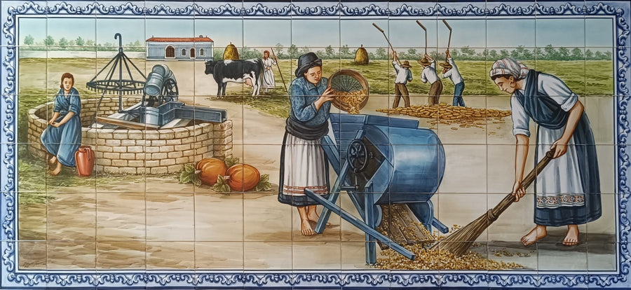 Country Life Tile Mural
