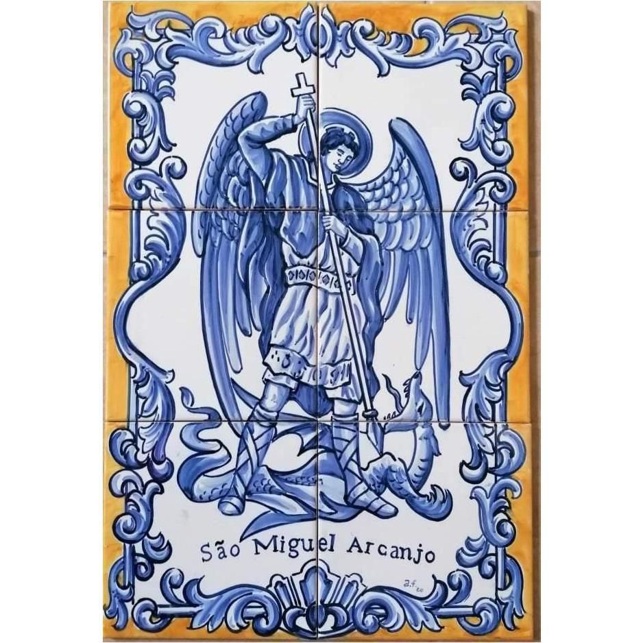 Sao Miguel Arcanjo Tile Mural