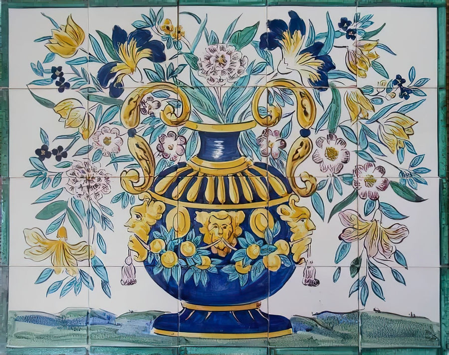 17th Century Portuguese Tile Mural - Made to Order | Ref. PT260