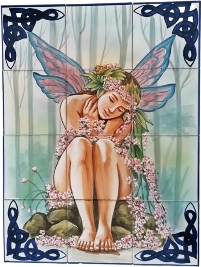 Ceramic Tile Mural "Fairy" | Ref. PT253